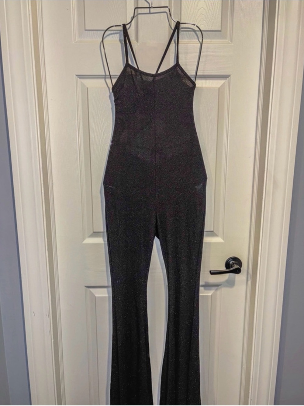 Black Strappy Jumpsuit